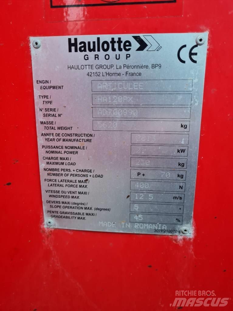 Haulotte HA 12 PX Gelenkteleskoparbeitsbühnen