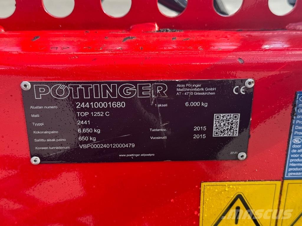 Pöttinger Top 1252 C Schwader