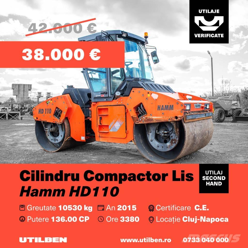 Hamm HD 110 Tandemwalzen