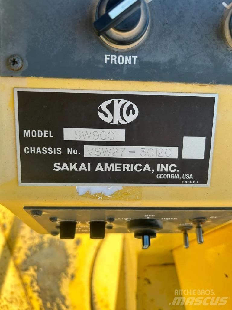 Sakai SW 900 Gummiradwalzen