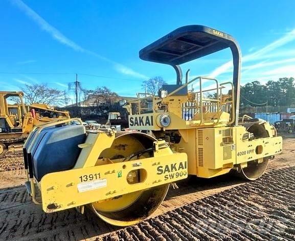 Sakai SW 900 Gummiradwalzen