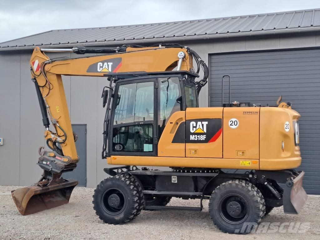 CAT M318F Mobilbagger