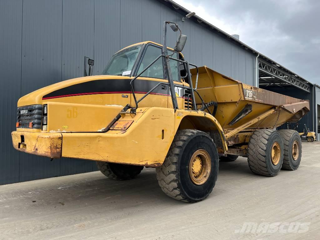 CAT 735 Dumper - Knickgelenk