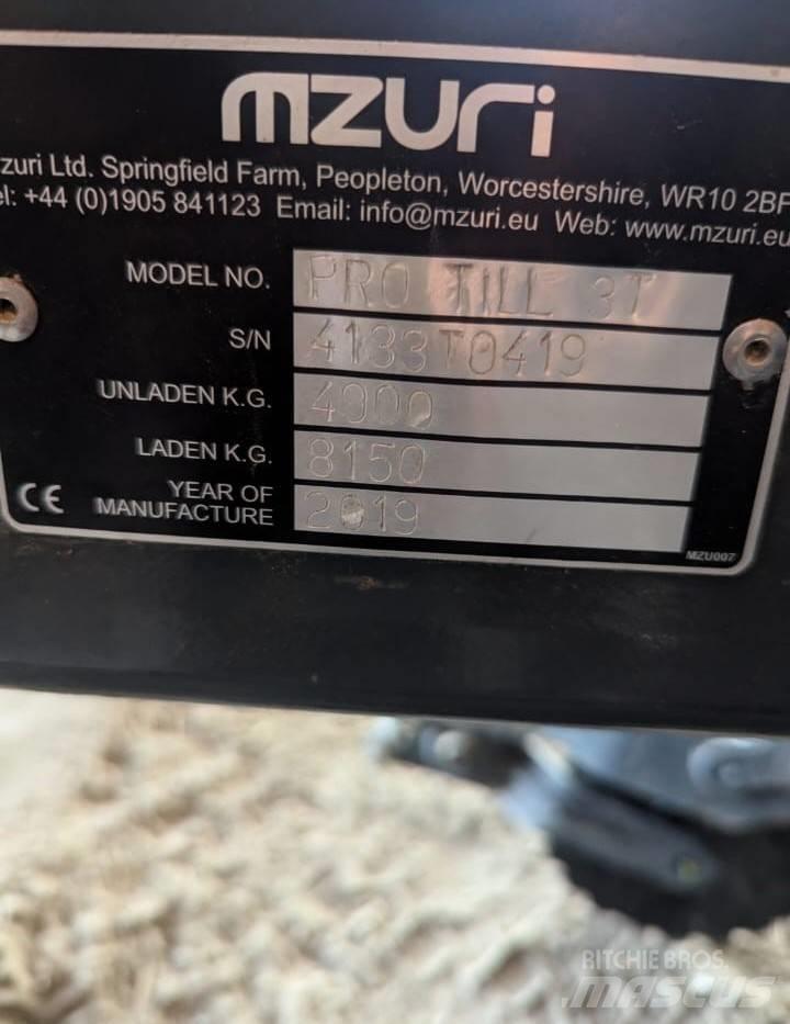  Mzuri PRO Till 3T Drillmaschinenkombination
