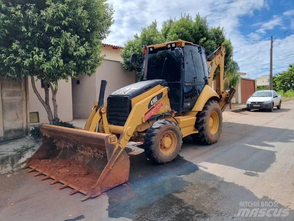 CAT 416E Baggerlader