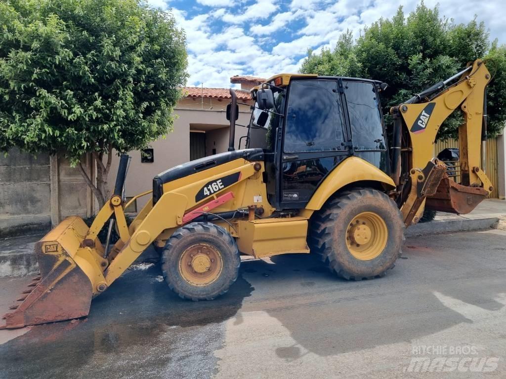 CAT 416E Baggerlader