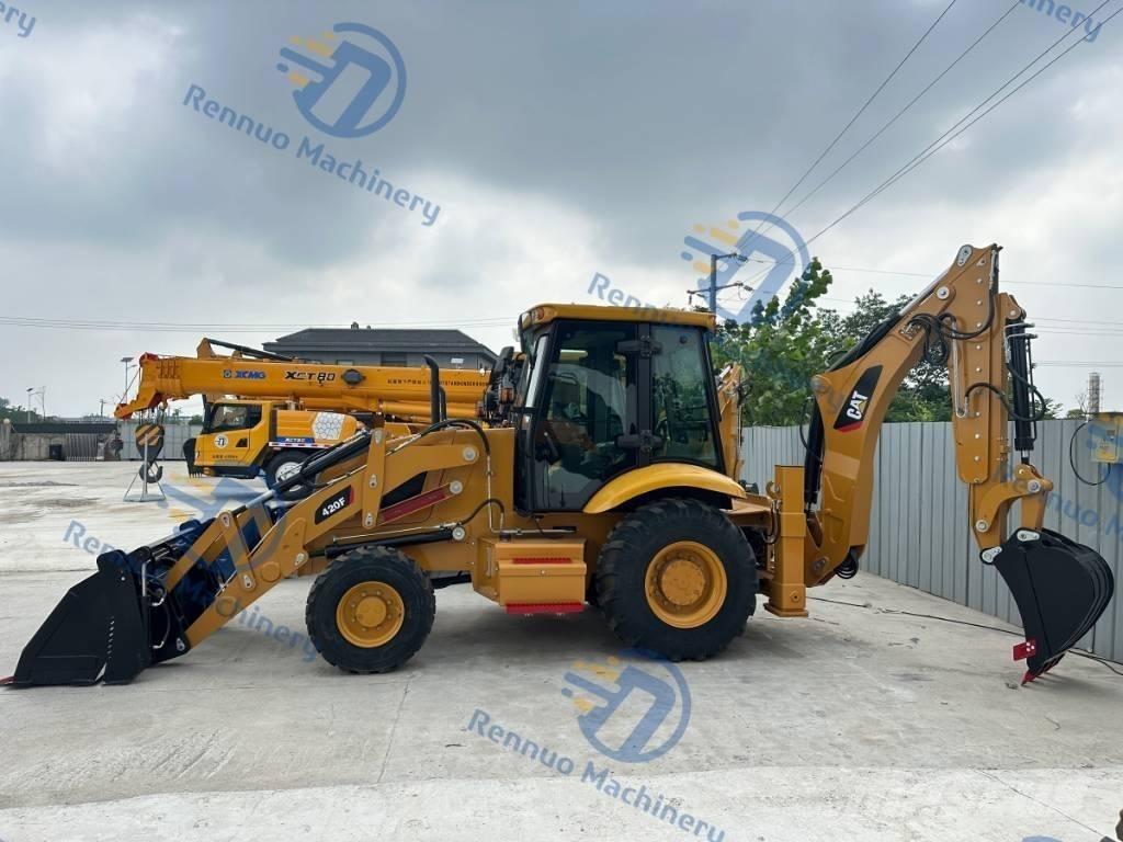 CAT 420F Baggerlader