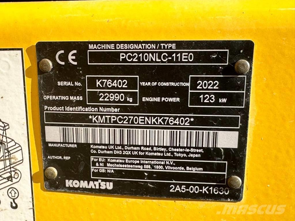 Komatsu PC 210 NLC Raupenbagger