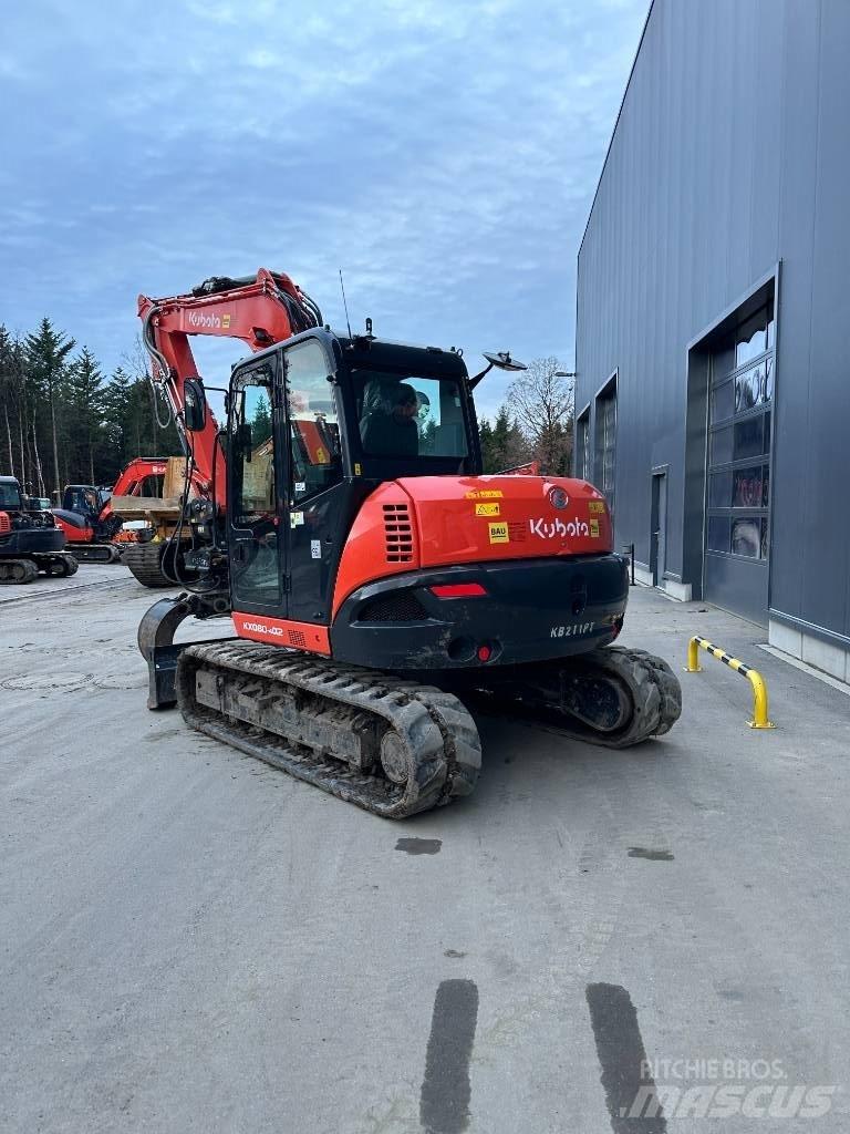 Kubota KX 080-4 Minibagger < 7t