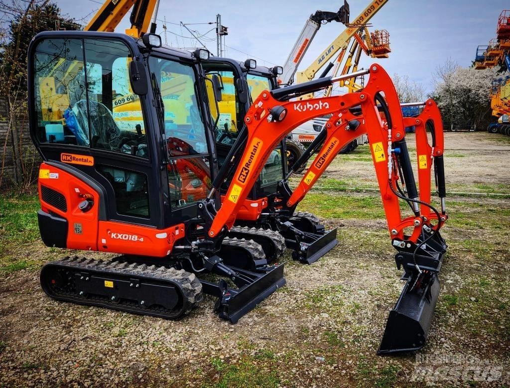 Kubota KX 018-4 Minibagger < 7t