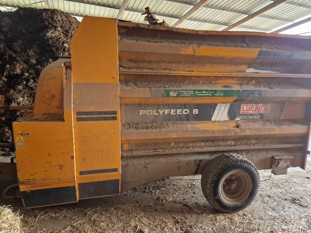 Lucas Polyfeed 8 Ballenschredder, -schneider und -wickler