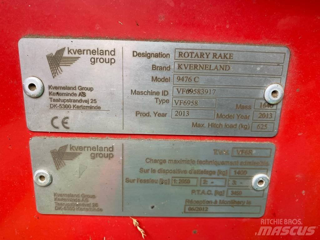 Kverneland 9476C Schwader