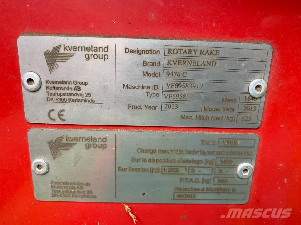 Kverneland 9476C Schwader