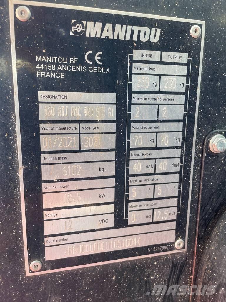 Manitou 160 ATJ Gelenkteleskoparbeitsbühnen