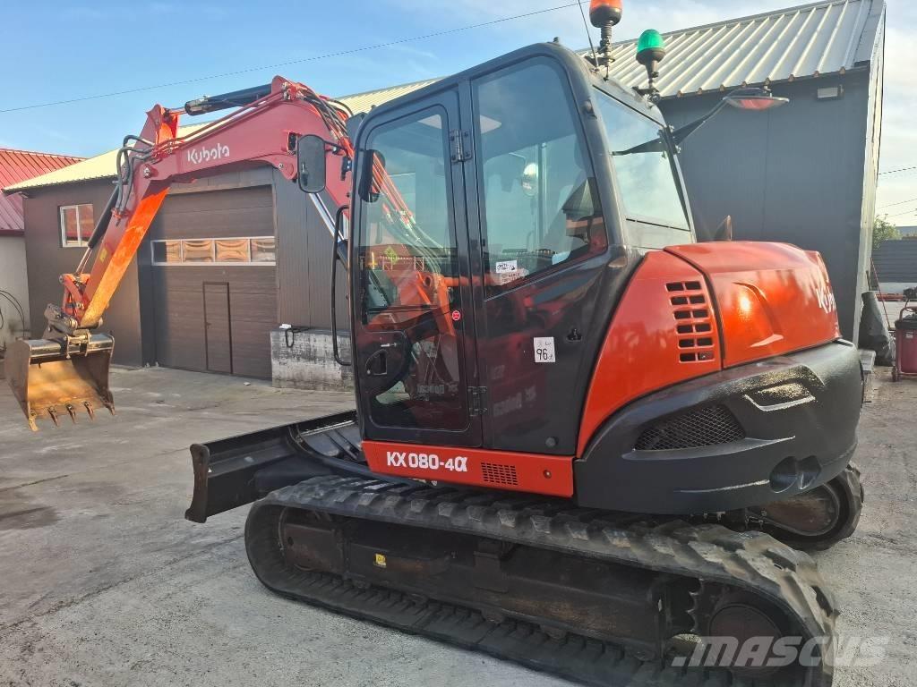 Kubota Kx 0-80-4 Midibagger  7t - 12t