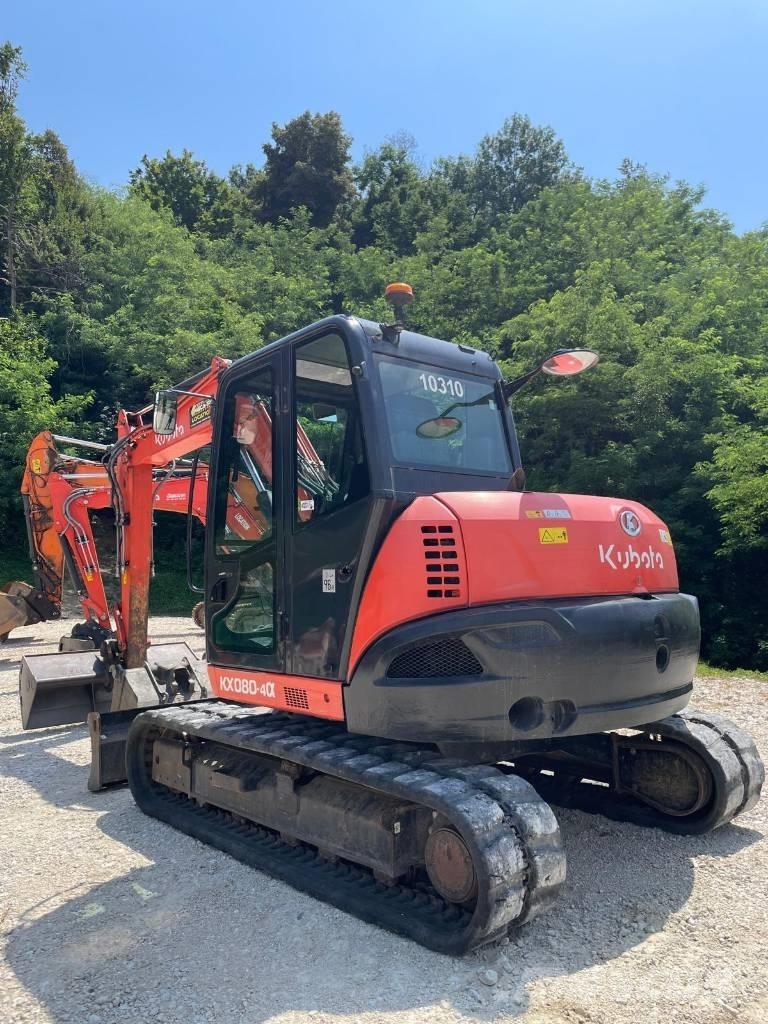 Kubota KX 080-4 Midibagger  7t - 12t