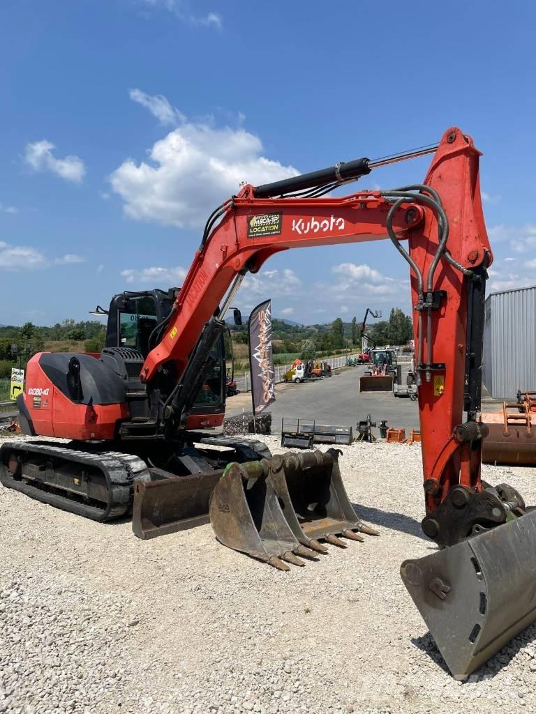 Kubota KX 080-4 Midibagger  7t - 12t