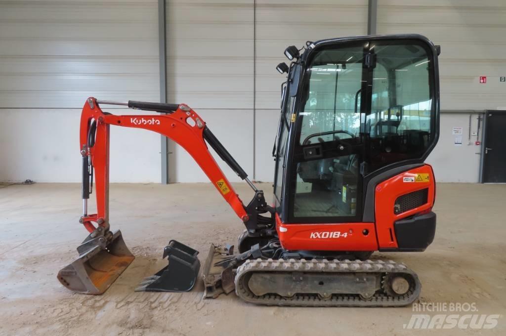 Kubota KX 018-4 Minibagger < 7t