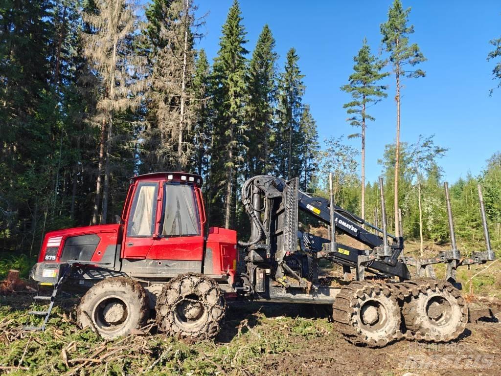 Komatsu 875 Forwarder
