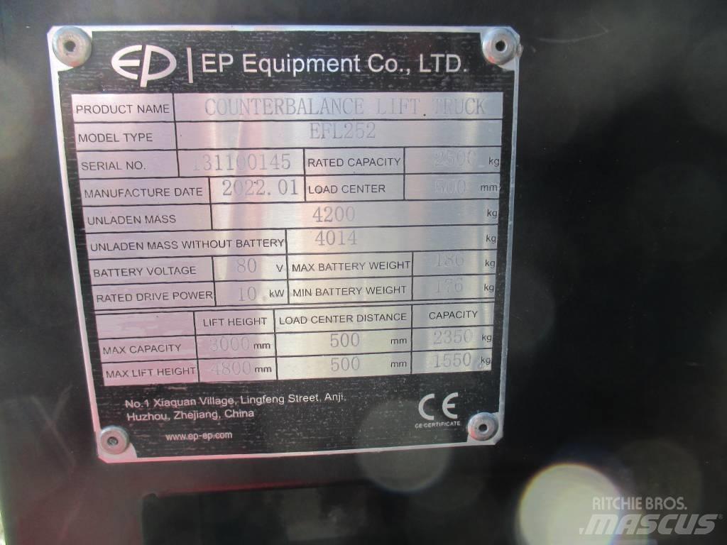 EP EFL 252 Elektrische heftrucks