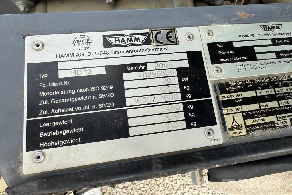 Hamm HD 12 Tandemwalzen