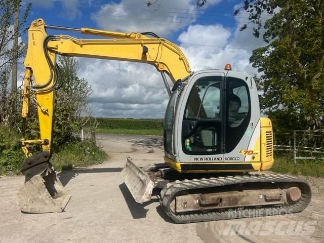 New Holland E 70 SR Midibagger  7t - 12t