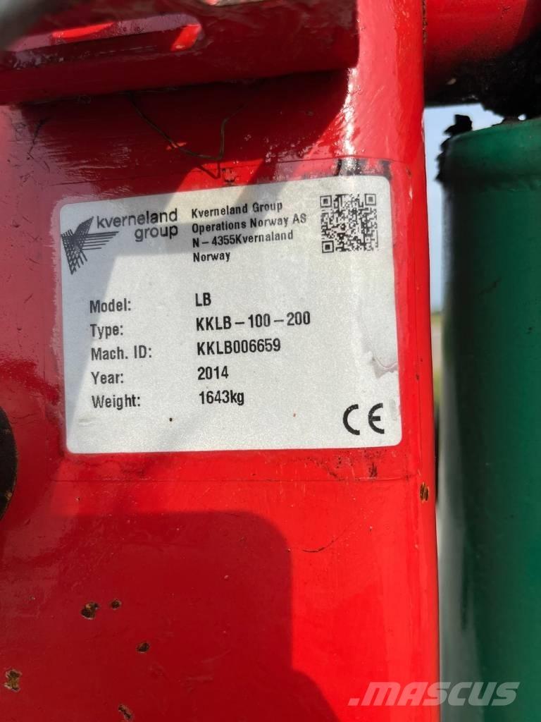 Kverneland LB100-200 Wendepflüge