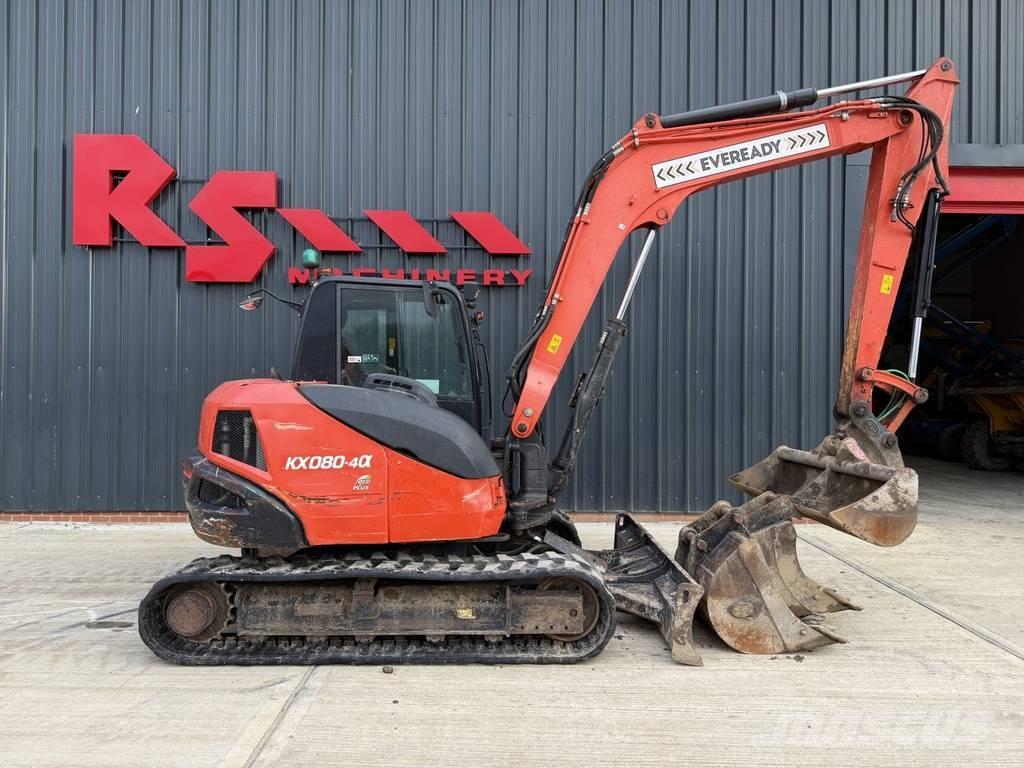Kubota KX 080-4 Midibagger  7t - 12t
