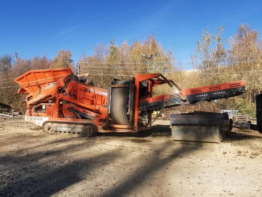 Warrior 1400 Mobile Siebanlagen