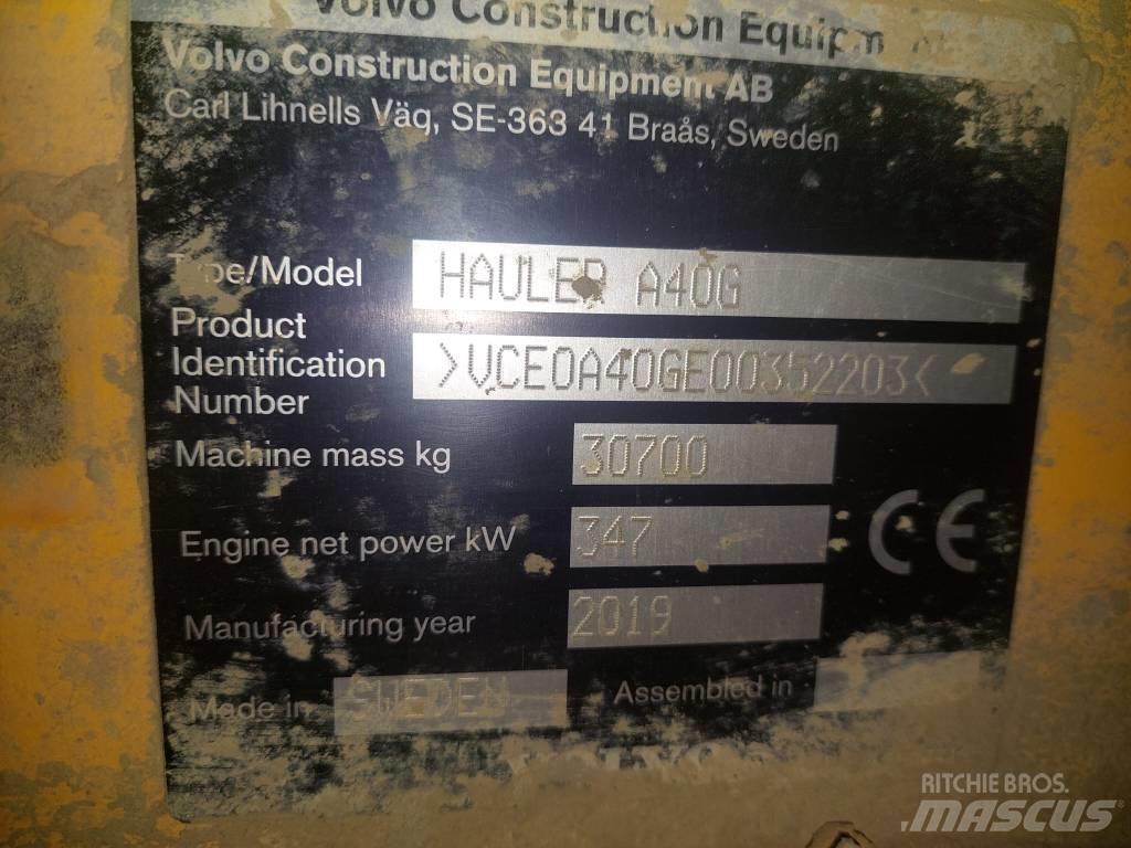 Volvo A 40 G Dumper - Knickgelenk