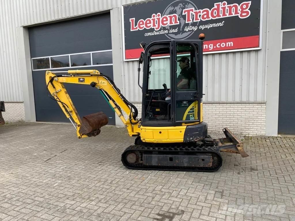 Komatsu PC26MR-3 Minibagger < 7t