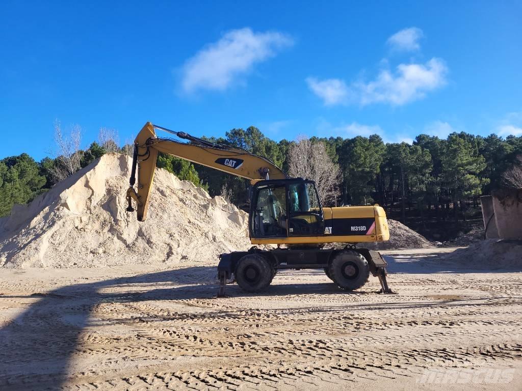 CAT 316d Mobilbagger