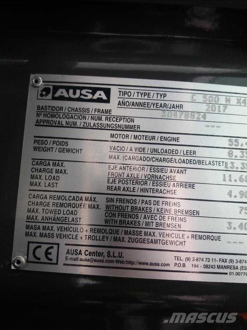 Ausa C500 HX4 Geländestapler