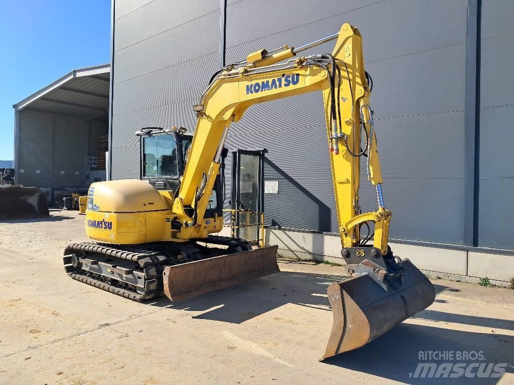 Komatsu PC80MR-5E0 Midibagger  7t - 12t