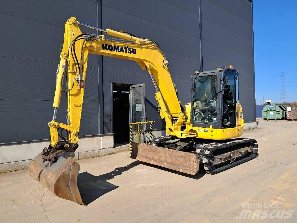 Komatsu PC80MR-5E0 Midibagger  7t - 12t