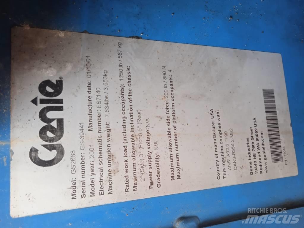 Genie GS 2668 RT Scheren-Arbeitsbühnen