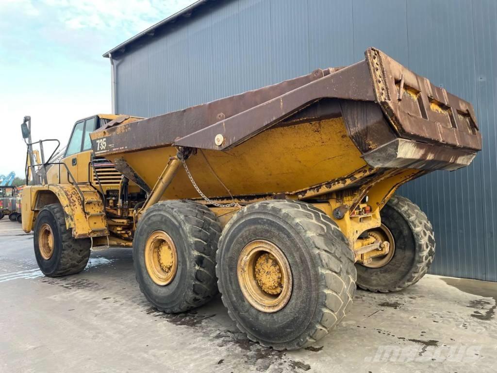 CAT 735 Dumper - Knickgelenk