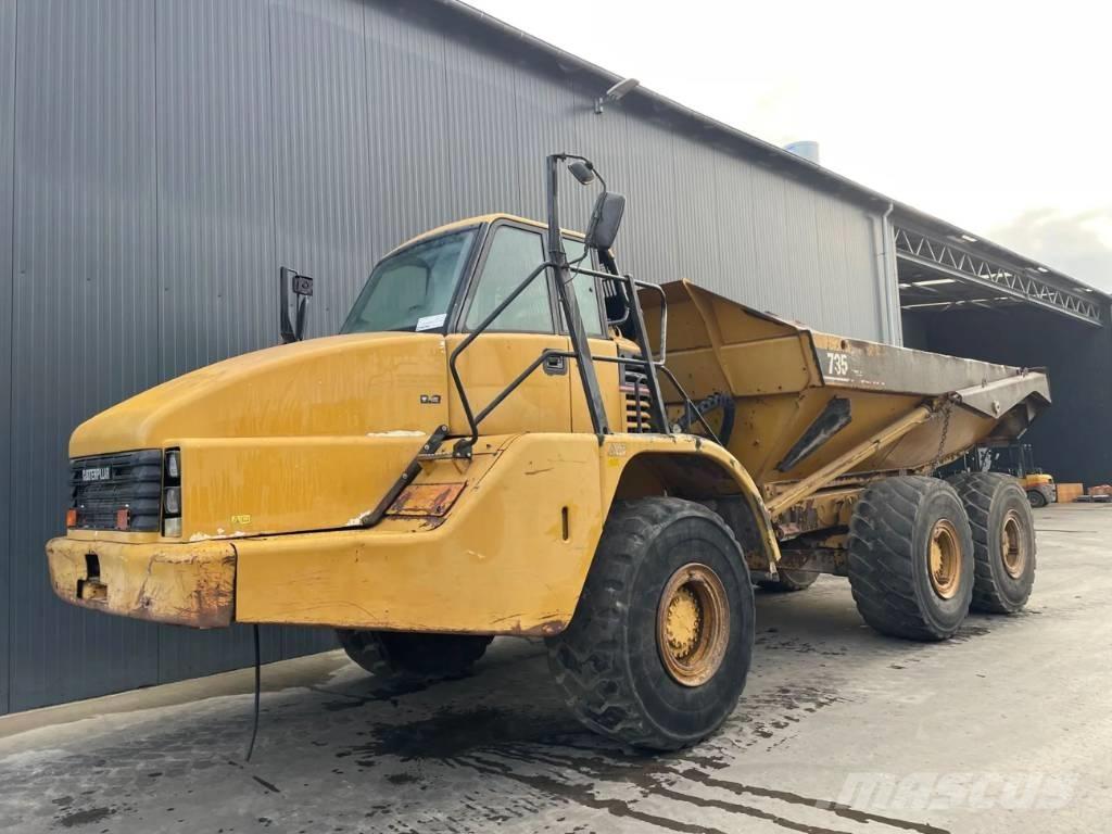 CAT 735 Dumper - Knickgelenk