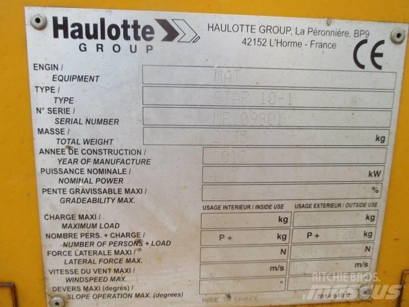 Haulotte Star 10 Personenaufzüge