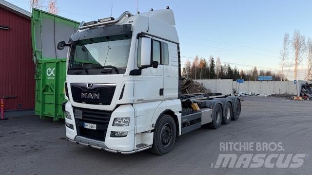 MAN TGX 35.580 Abrollkipper