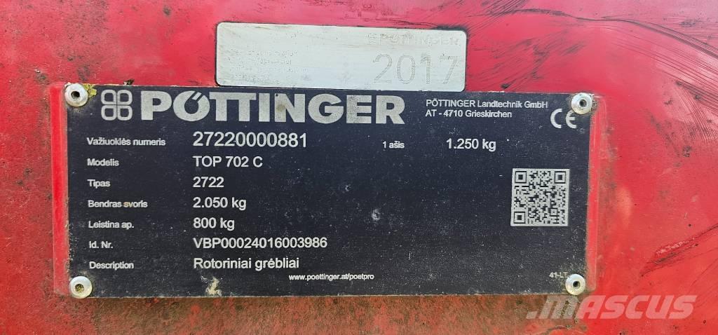 Pöttinger TOP 702C Kreiselheuer/-wender