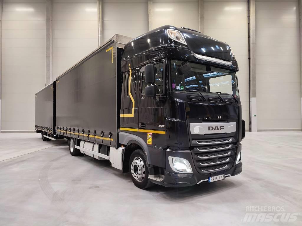 DAF XF 450 Pritsche & Plane