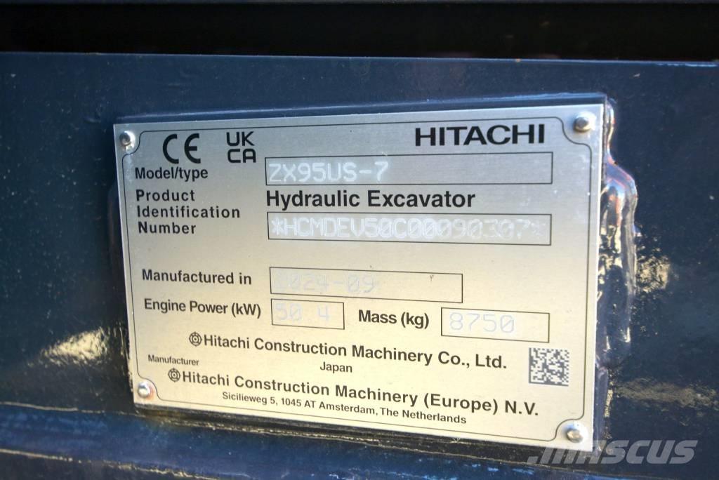 Hitachi ZX 95 US-7 Midibagger  7t - 12t