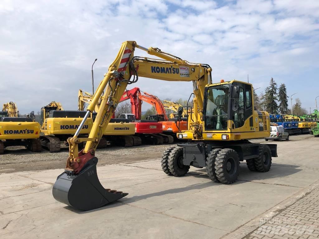 Komatsu PW160-8 Mobilbagger