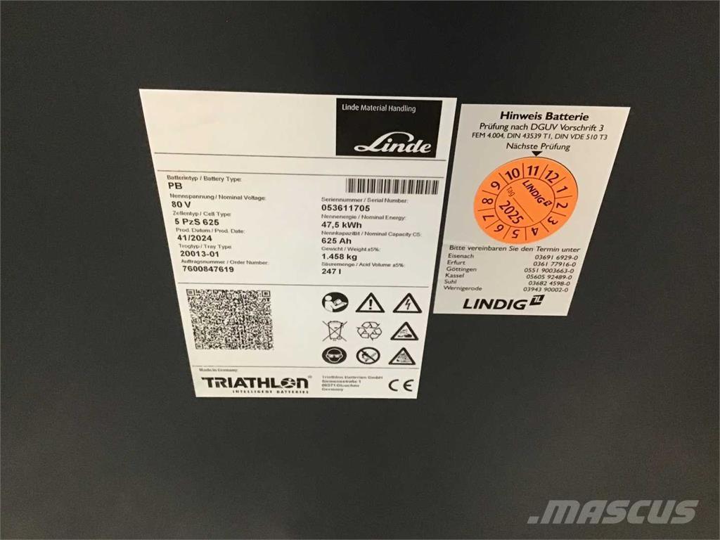 Linde E35L Elektrische heftrucks