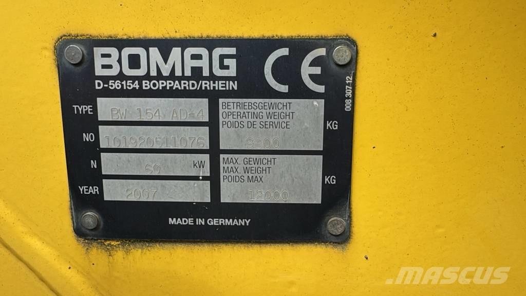 Bomag BW 154 AD-4 Tandemwalzen
