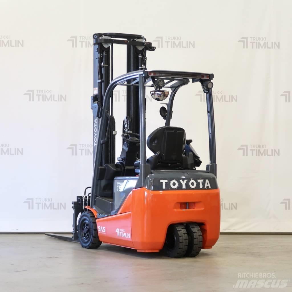 Toyota 8FBE15T Elektrische heftrucks