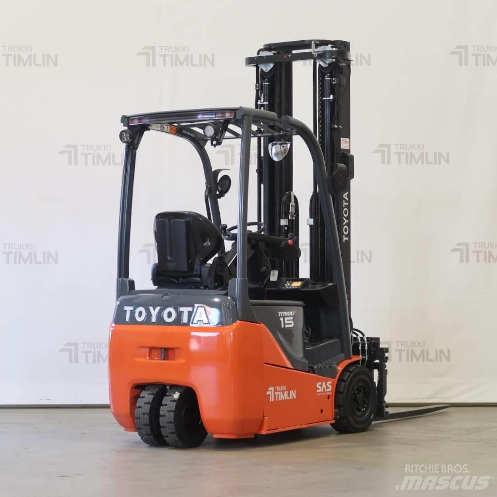 Toyota 8FBE15T Elektrische heftrucks
