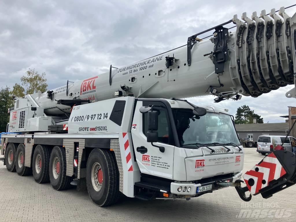 Grove GMK 5150 XL Ruwterrein kranen