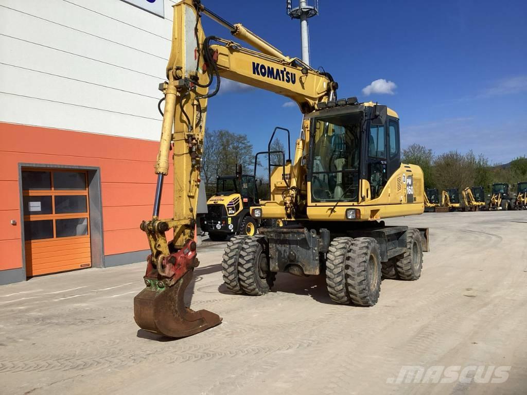 Komatsu PW 160-7E0 Mobilbagger